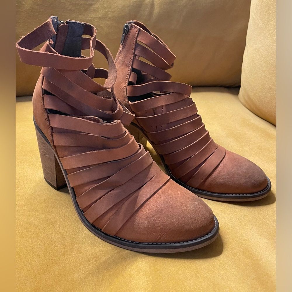 Free People Hybrid Boot Cognac 10